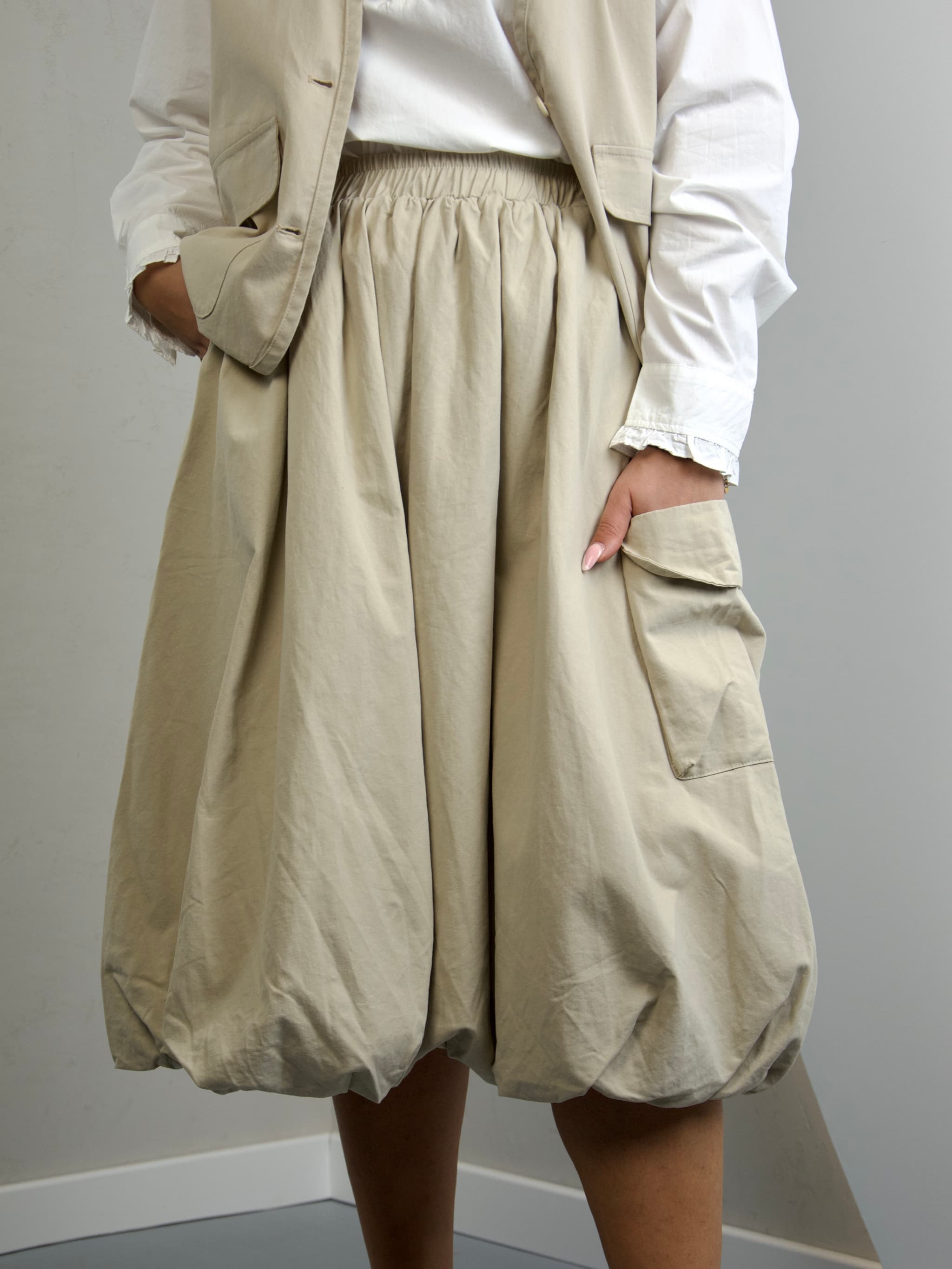 Cotton skirt