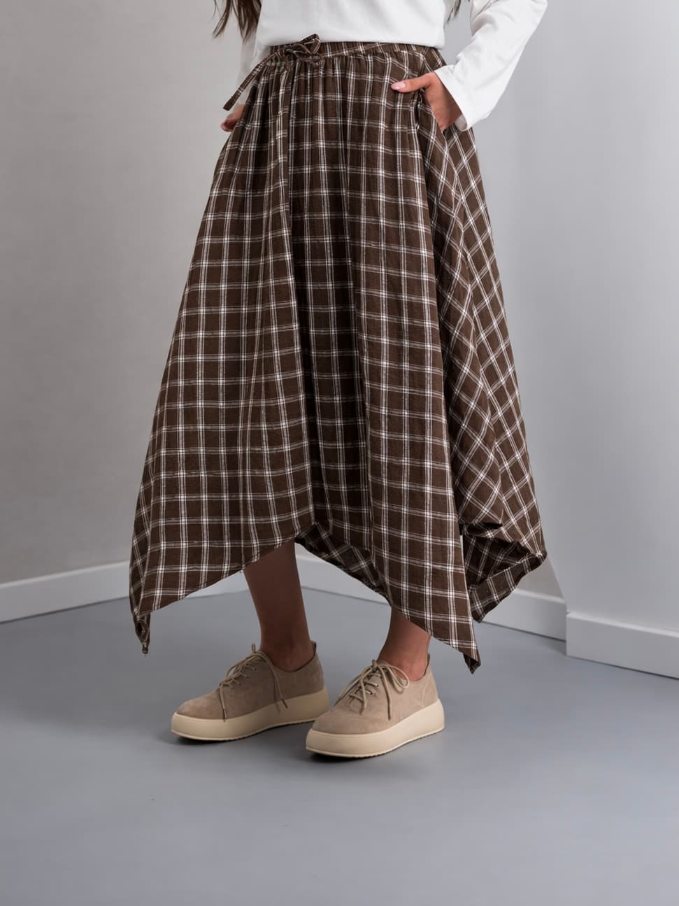 Plaid skirt