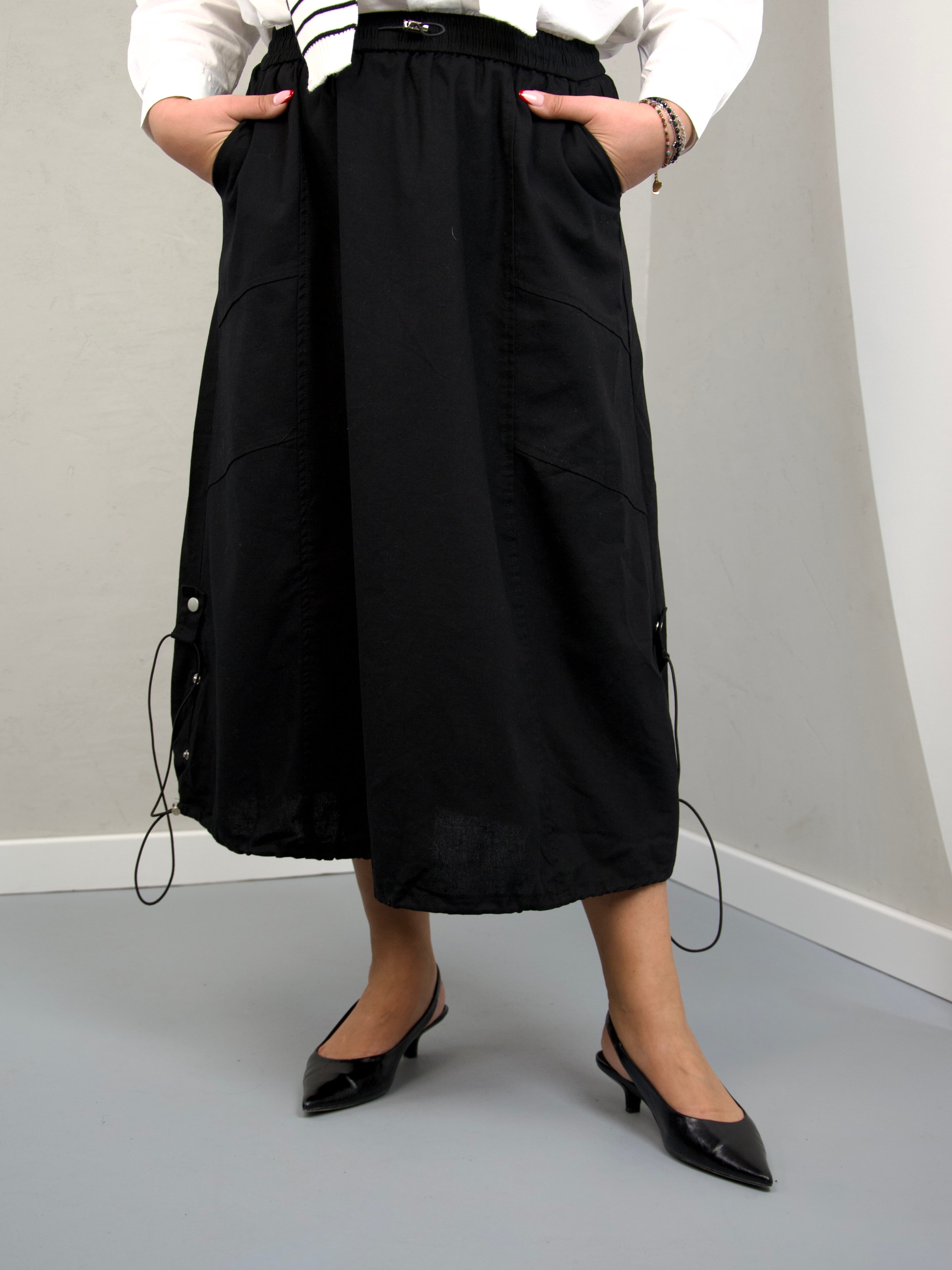 Spódnica ze ściągaczami