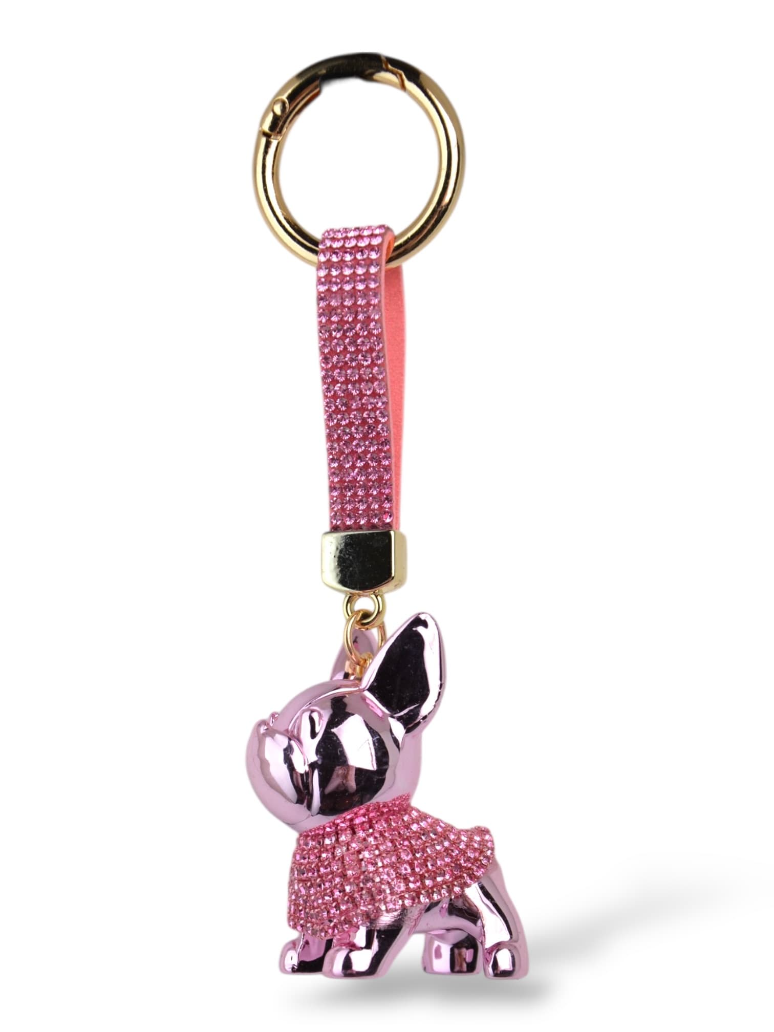 Brelok z cyrkoniowym paskiem