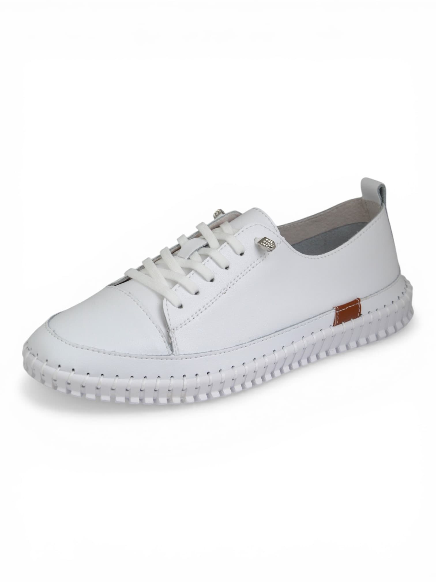 Buty skórzane BIAŁE