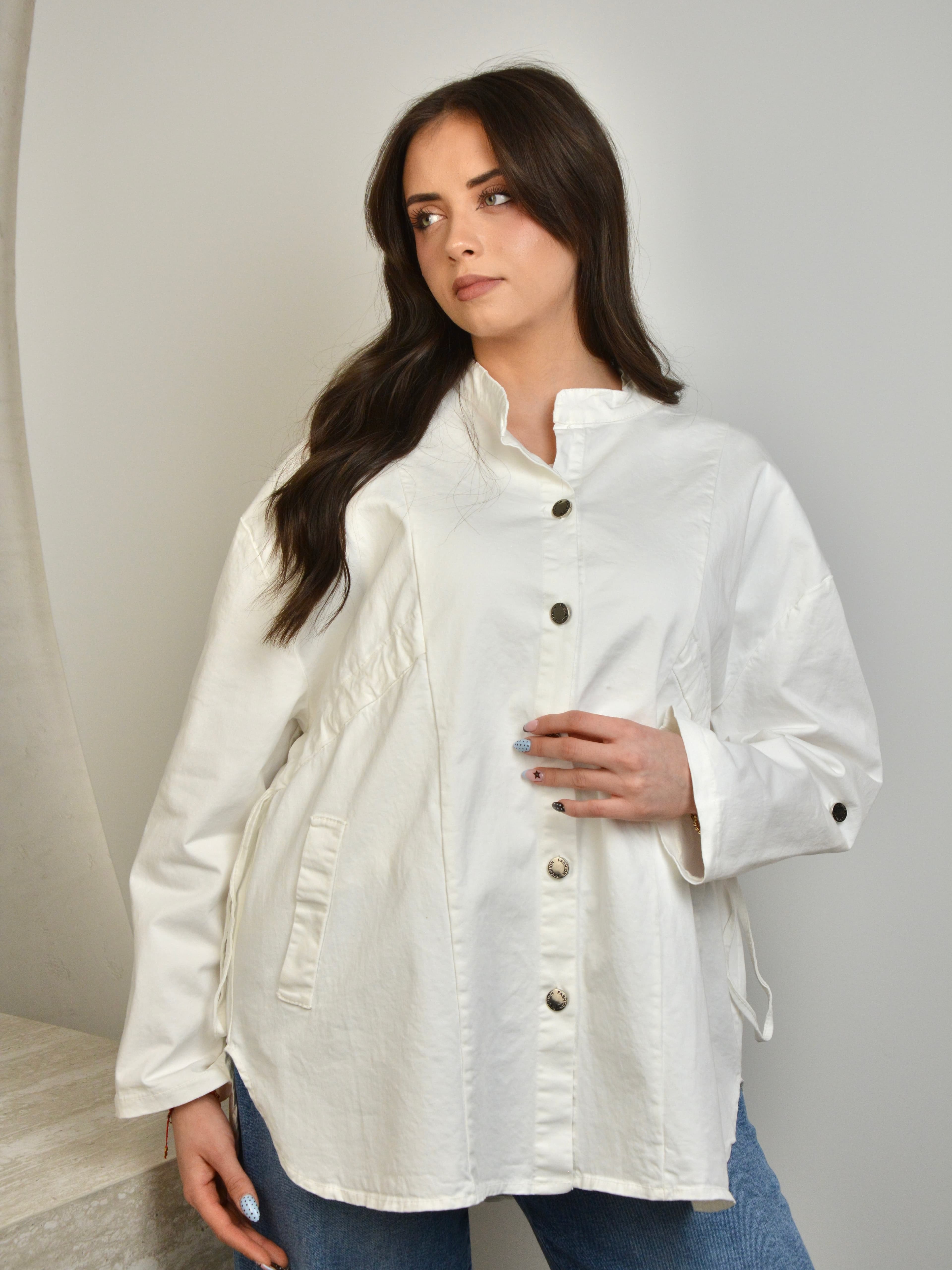 Kurtka ze ściągaczami