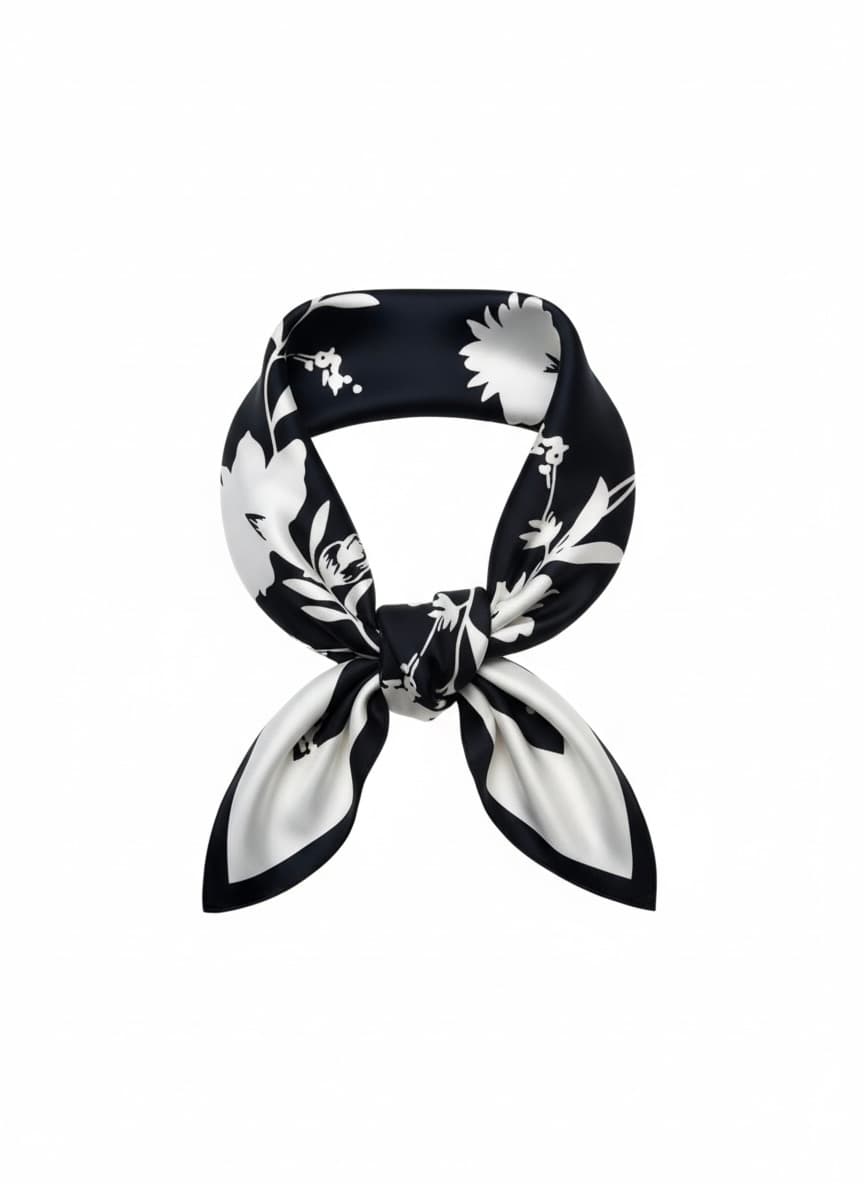 Gawroszka w kwiaty czarna