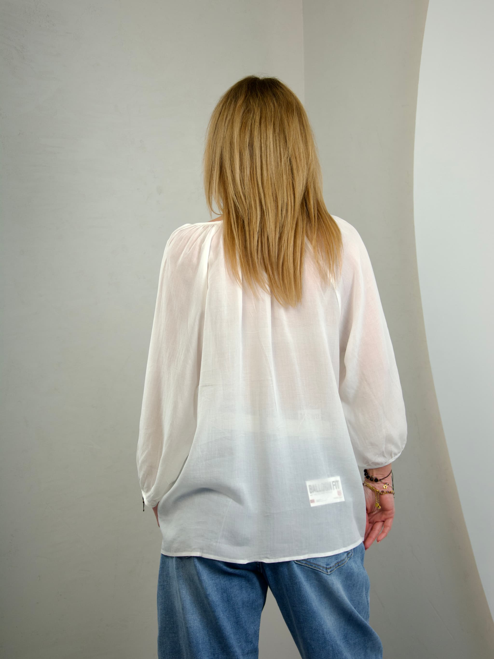 heer 3/4 sleeve blouse