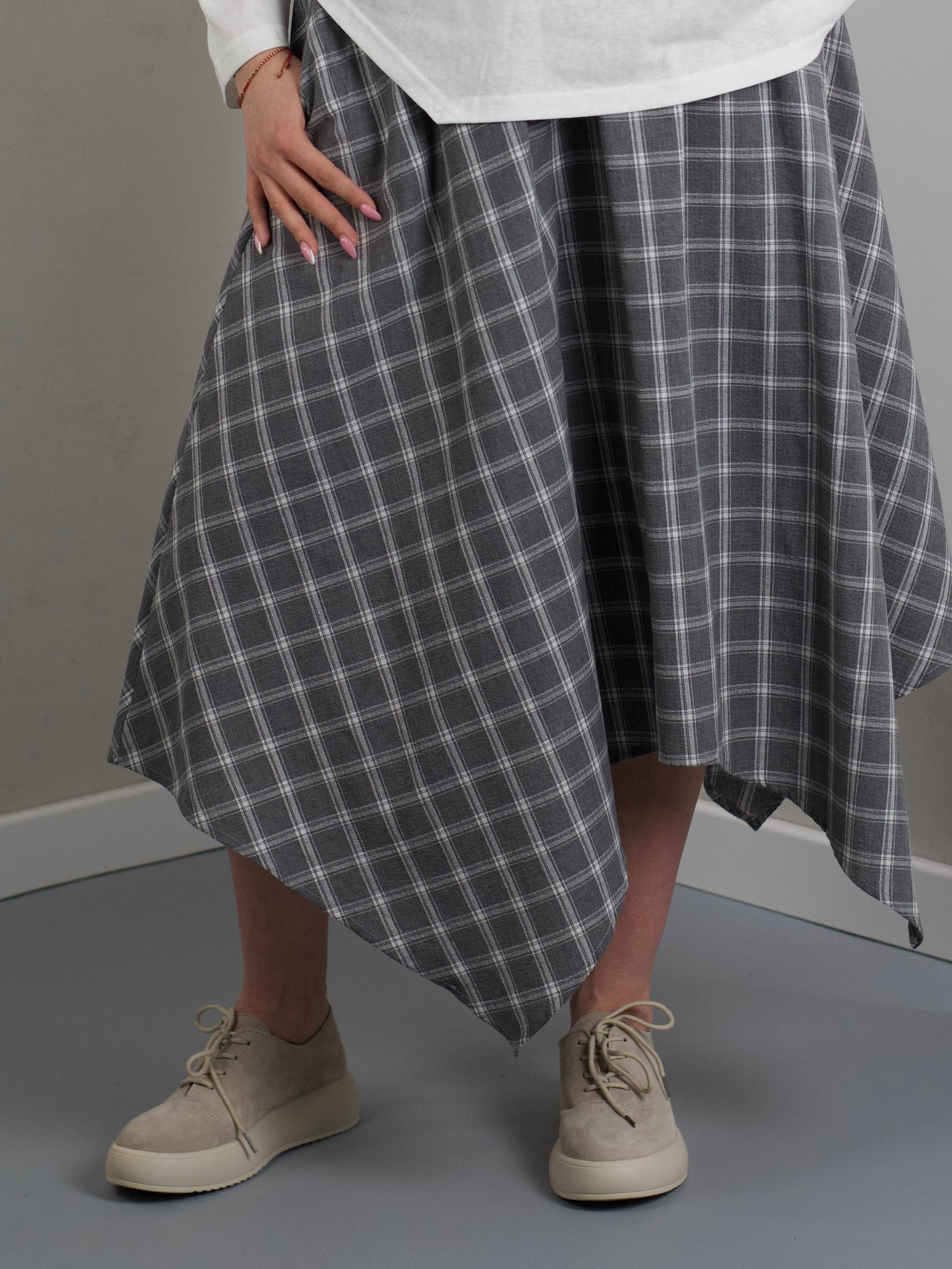 Plaid skirt