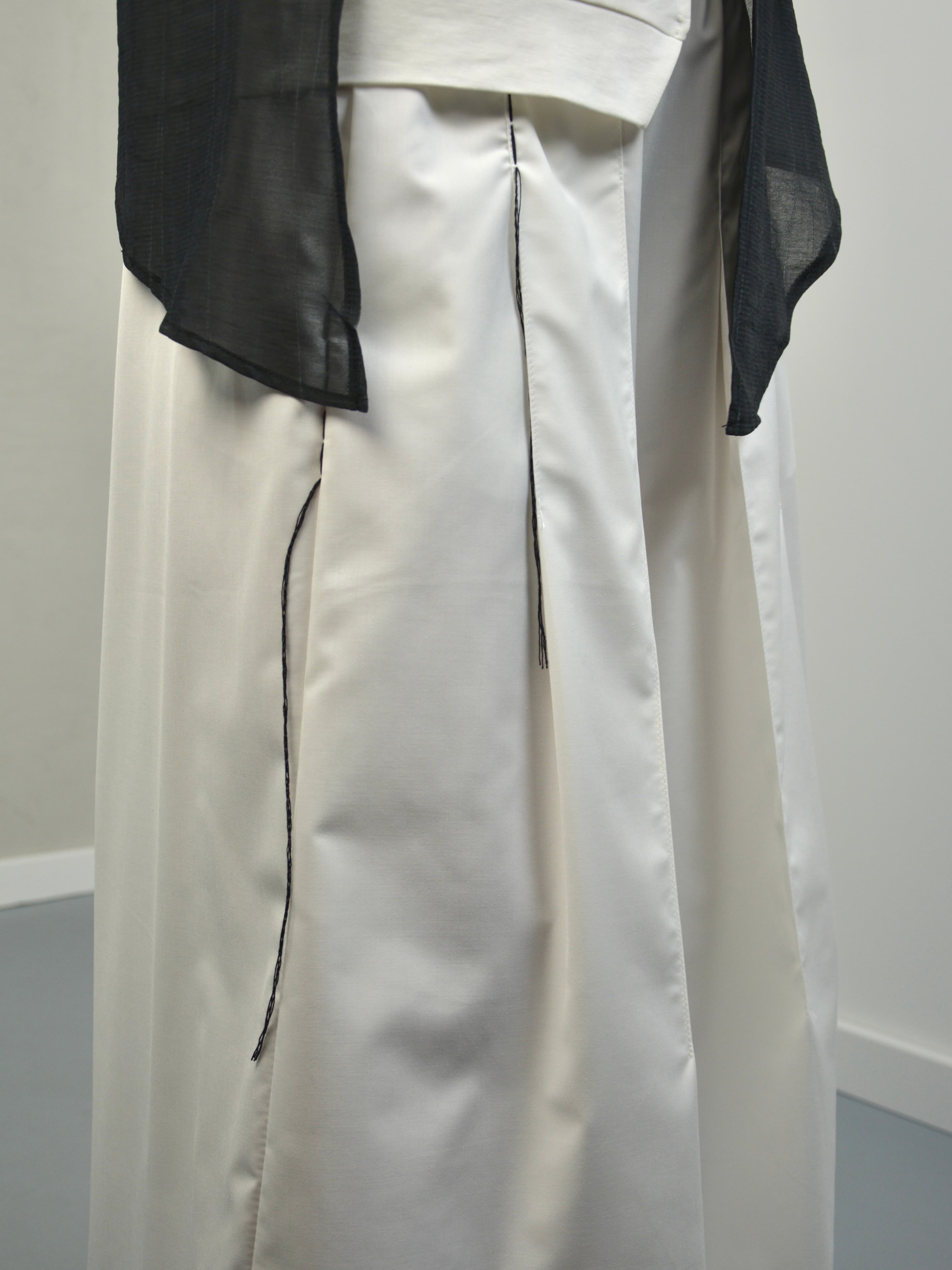 Spodnie szerokie 3/4