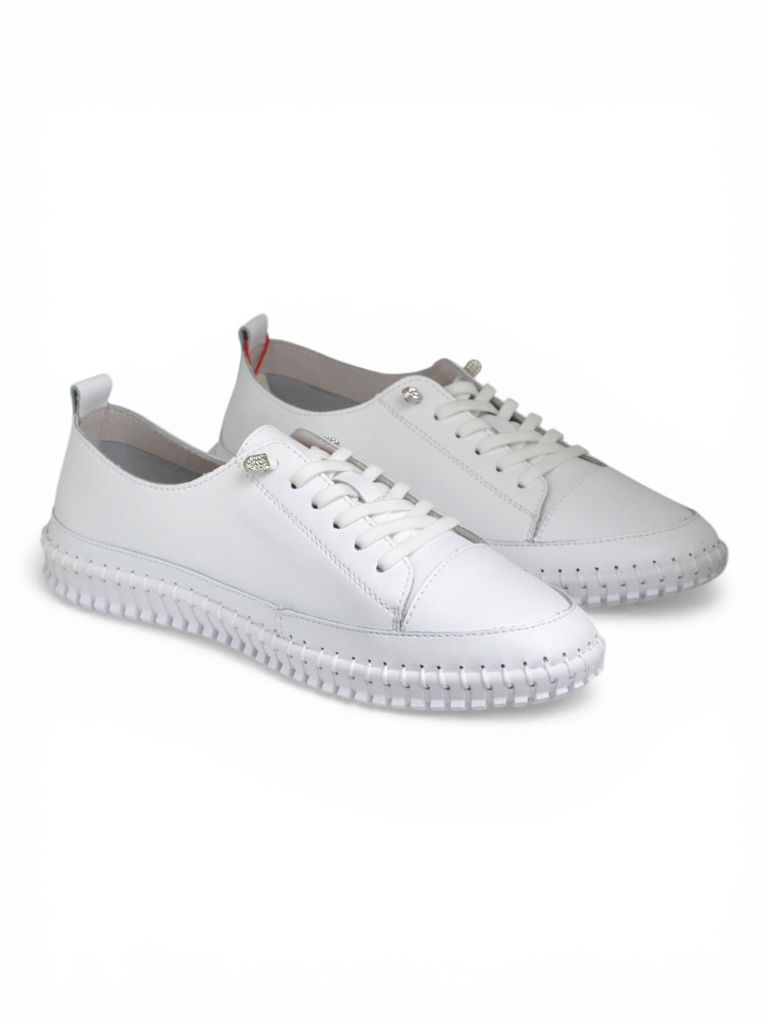 Buty skórzane BIAŁE