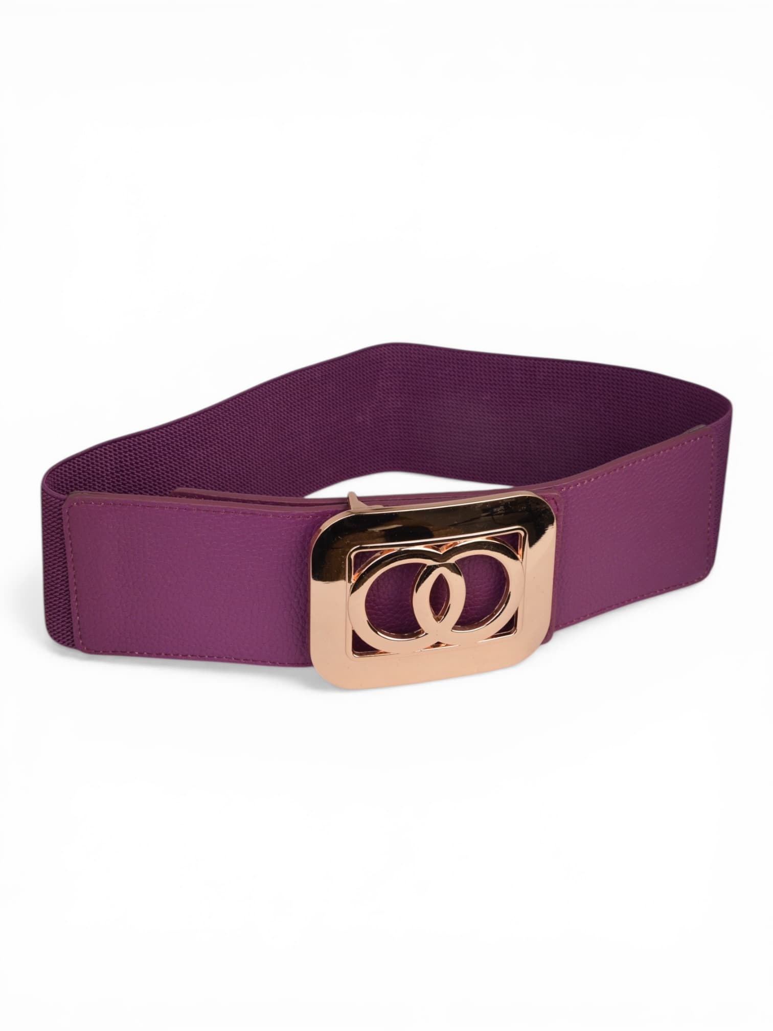 A purple belt with two wheels