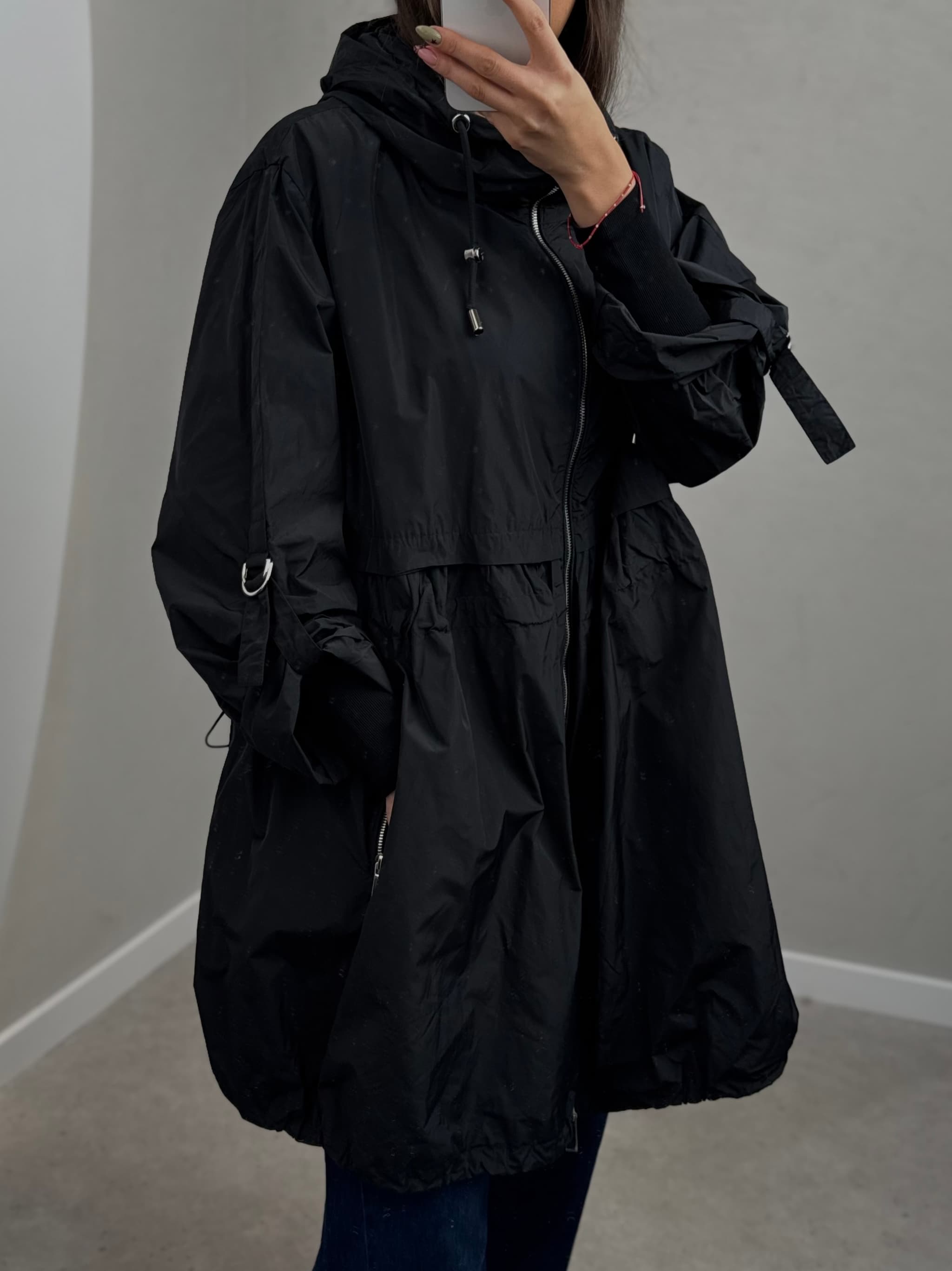 Kurtka parka czarna