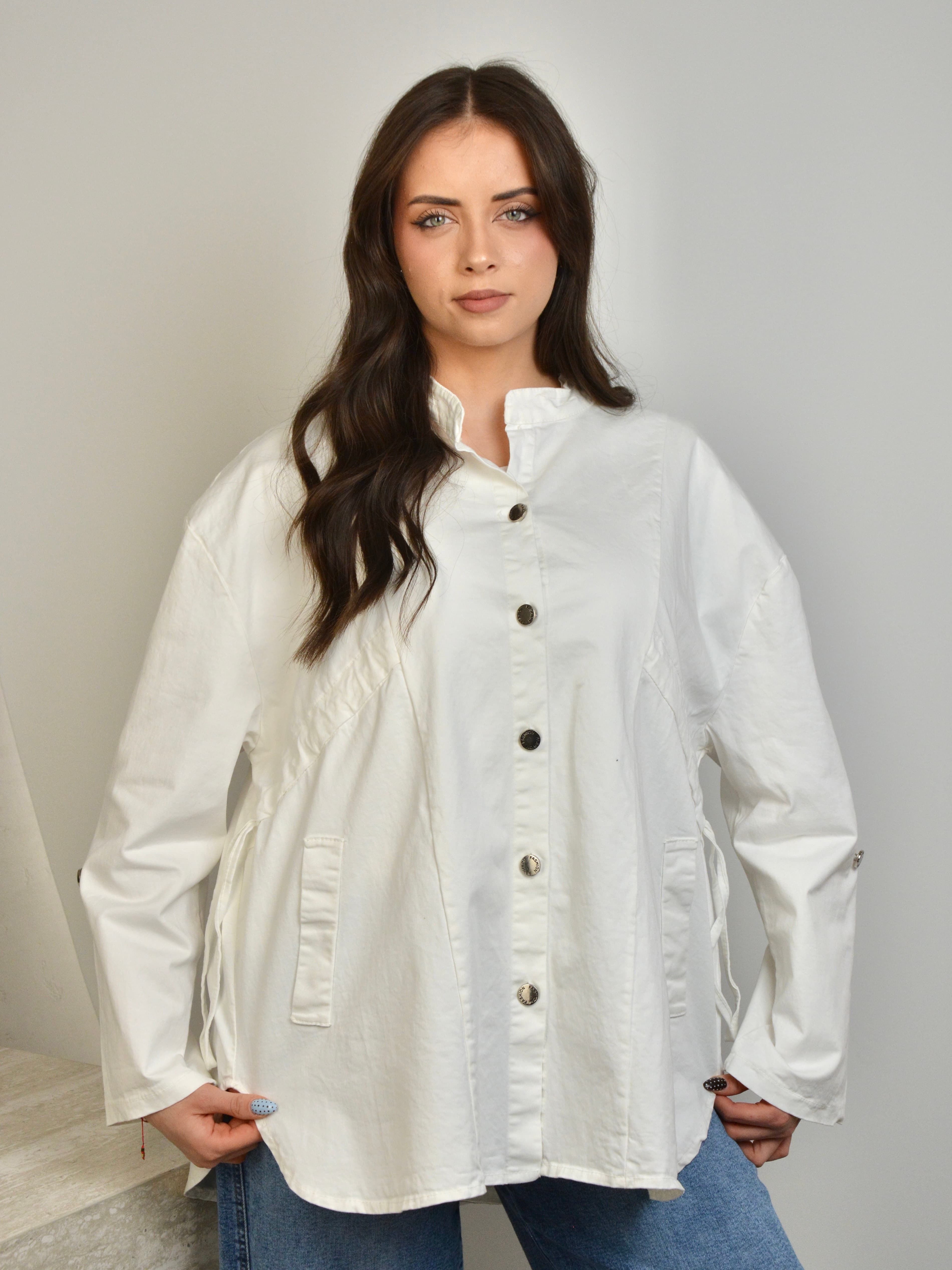 Kurtka ze ściągaczami